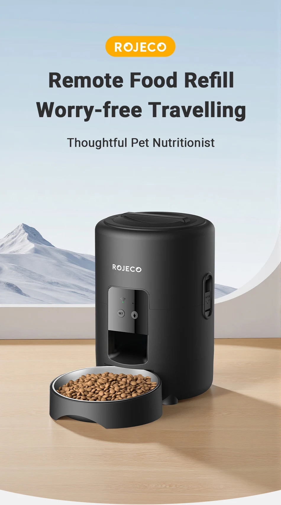 Alimentador Automático Inteligente Wi-Fi ROJECO 2L
