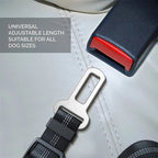 Cinto de Segurança Automotivo Elástico para Cães YOUSE - Ajustável, Refletivo e Anti-Impacto
